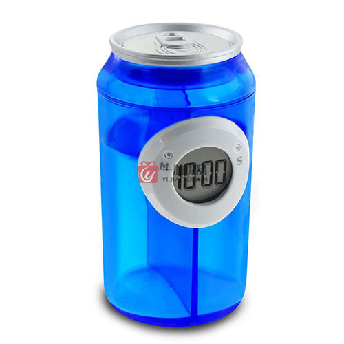 乐罐水动力计时器 水能电子环保闹钟