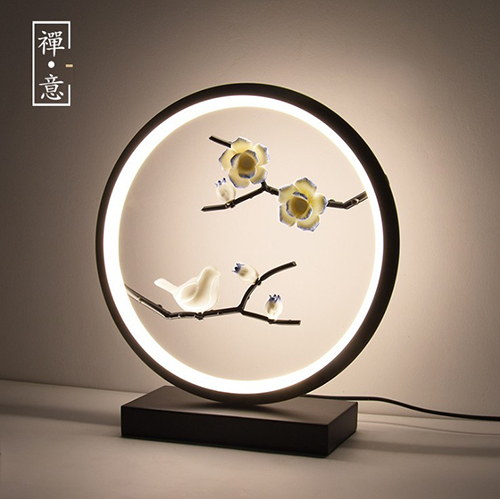 新中式温馨床头灯 古典装饰台灯